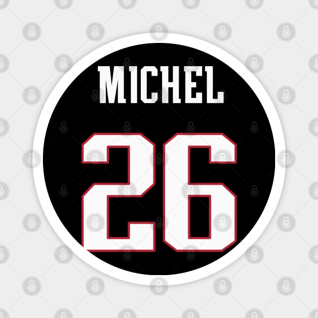 Sony Michel Patriots Magnet by telutiga